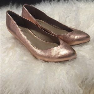 Rose gold heels